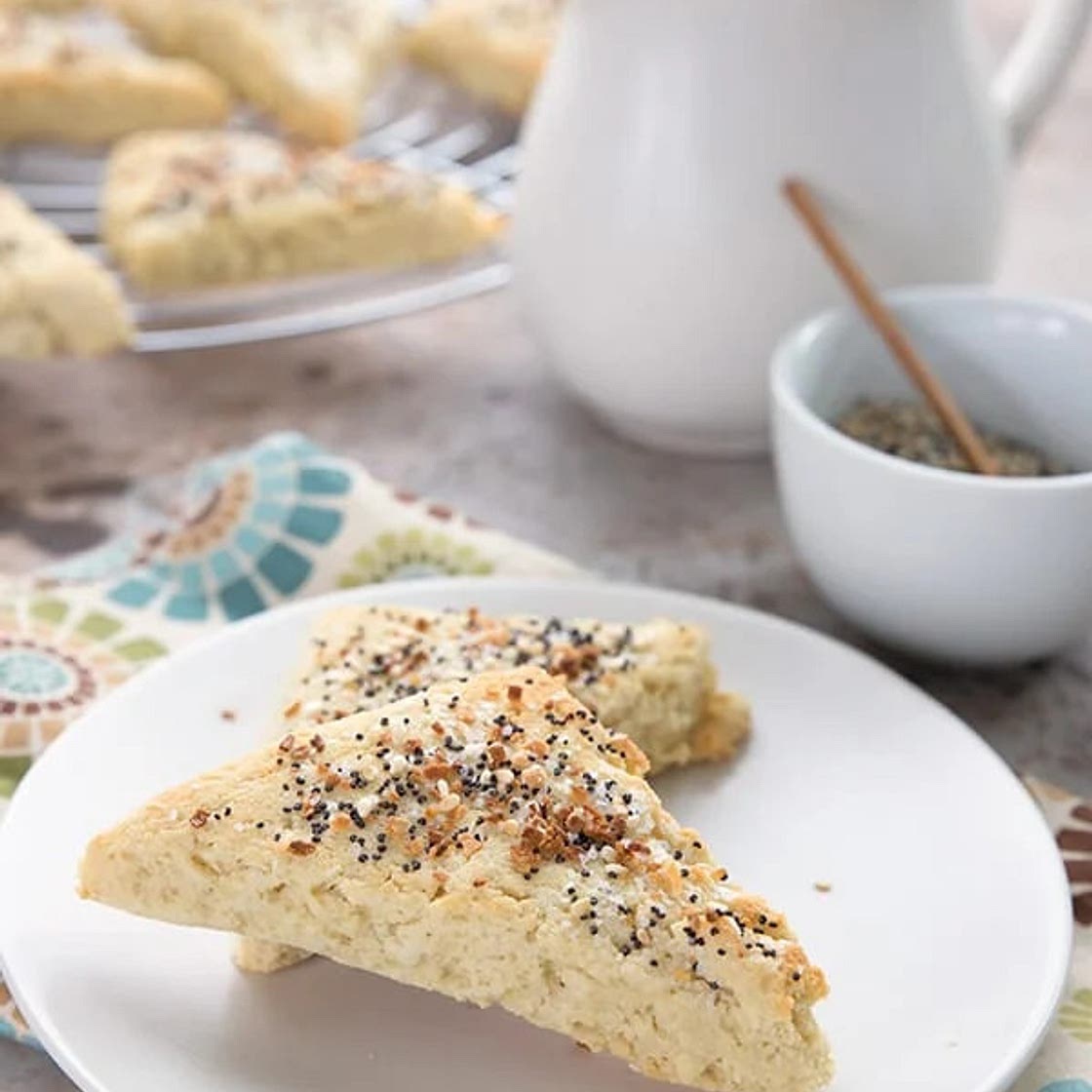Keto Everything Bagel Scones