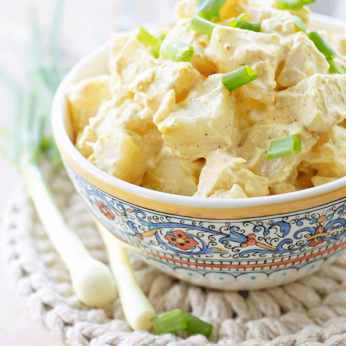 Spicy Mustard Potato Salad