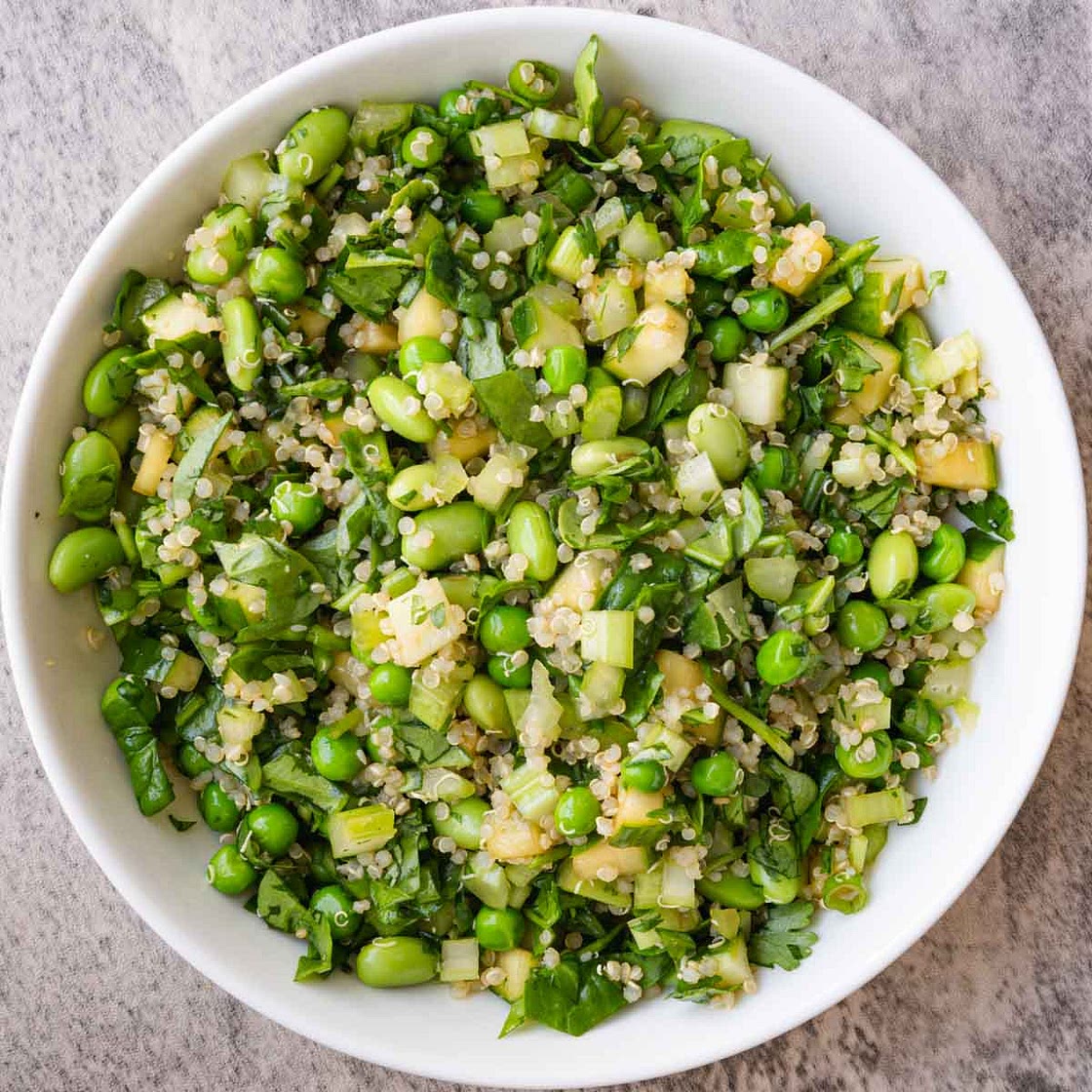 Salad with Asian Dressing
