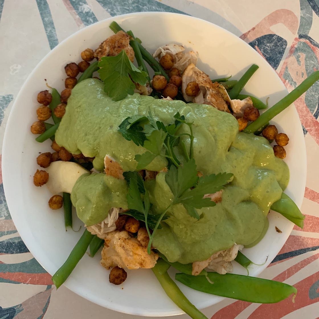 Green Goddess Chicken Salad