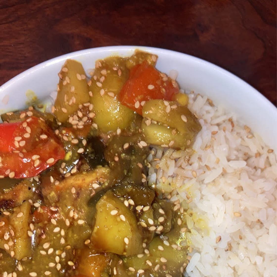 Tofu Katsu and Japanese Curry
