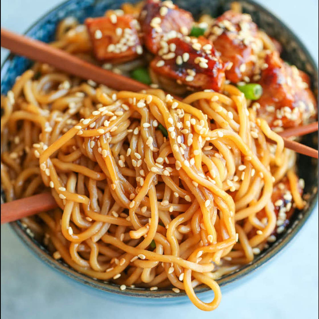 Teriyaki Chicken with Noodles 