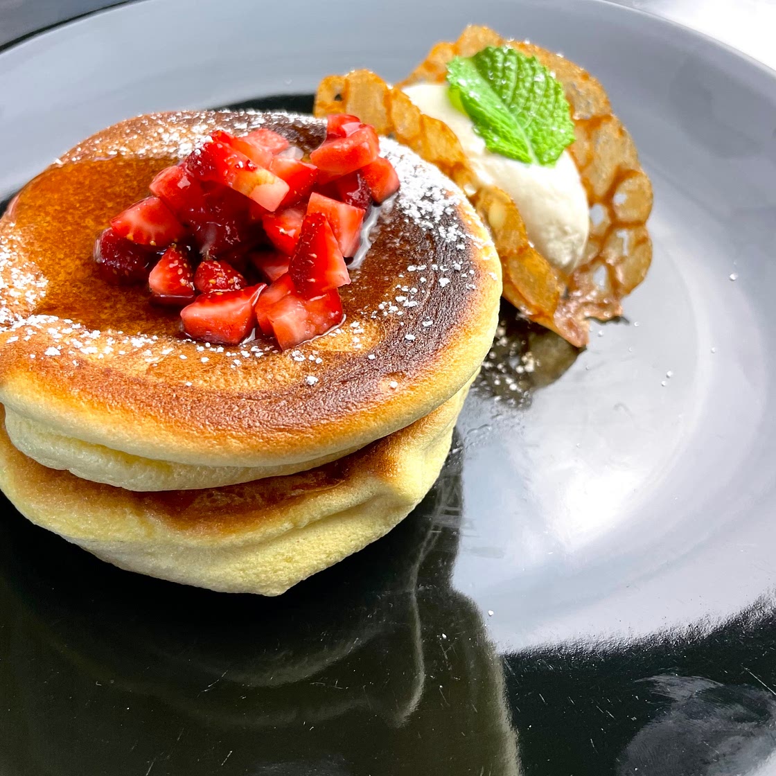 Sourdough Souffle Pancakes