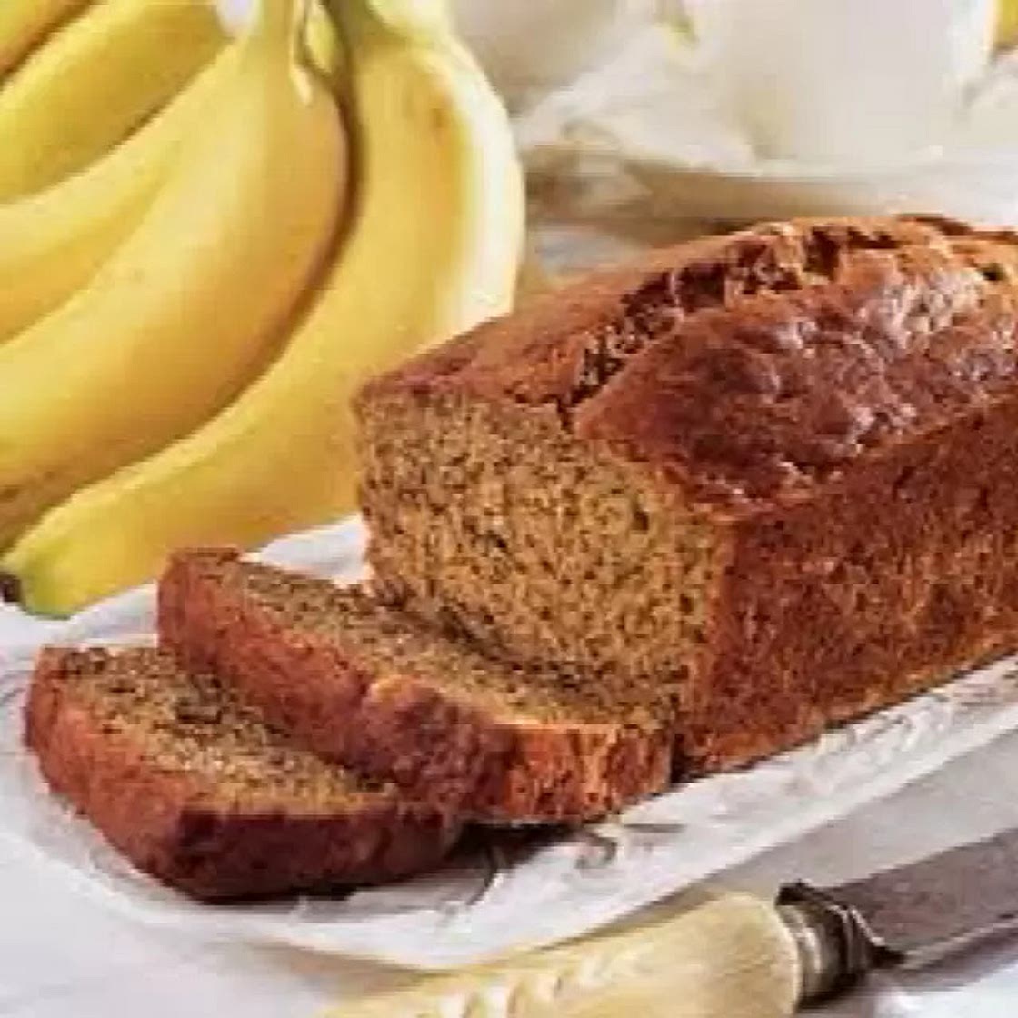 Panqué de Plátano Glaseado