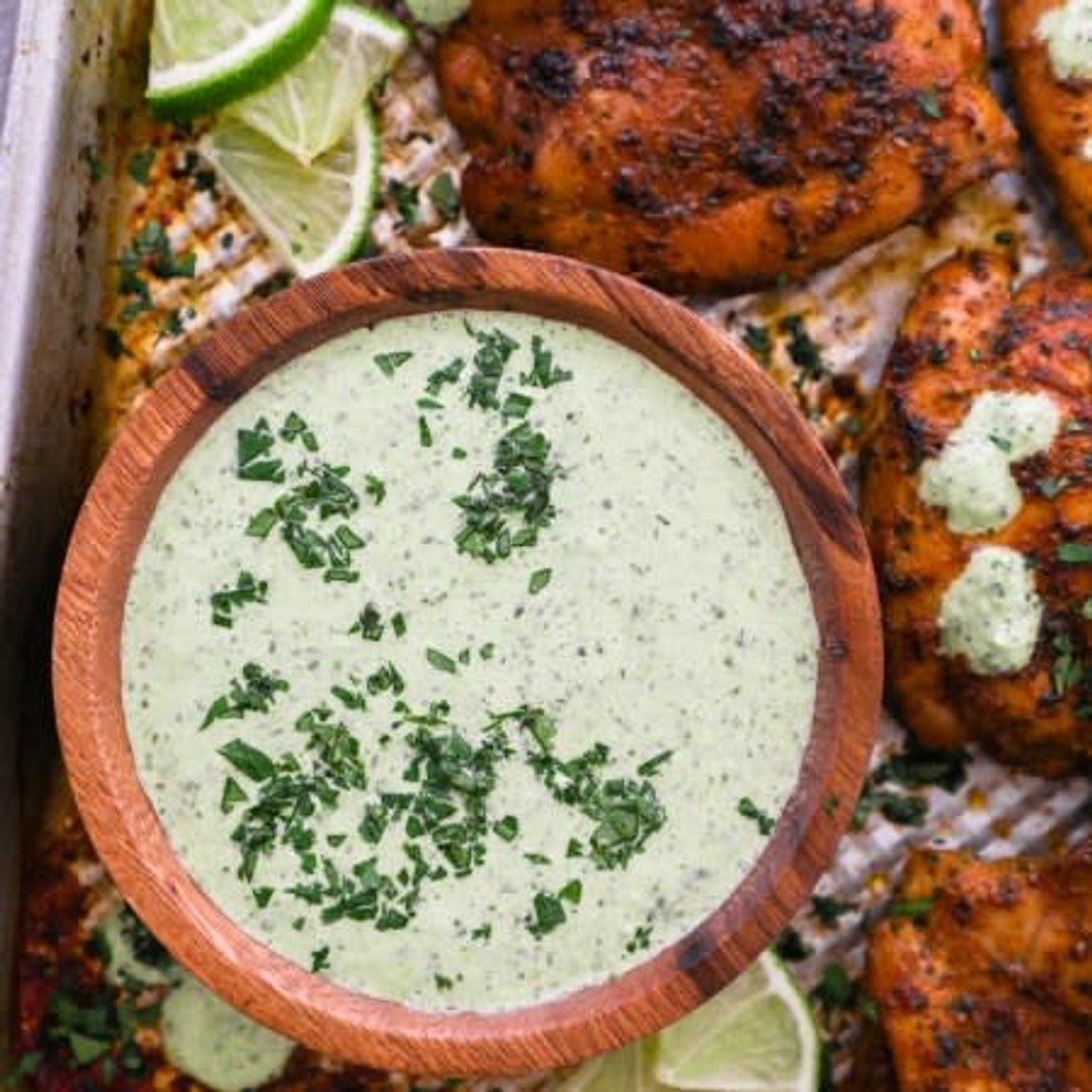 Peruvian Green Sauce (Aji Verde)