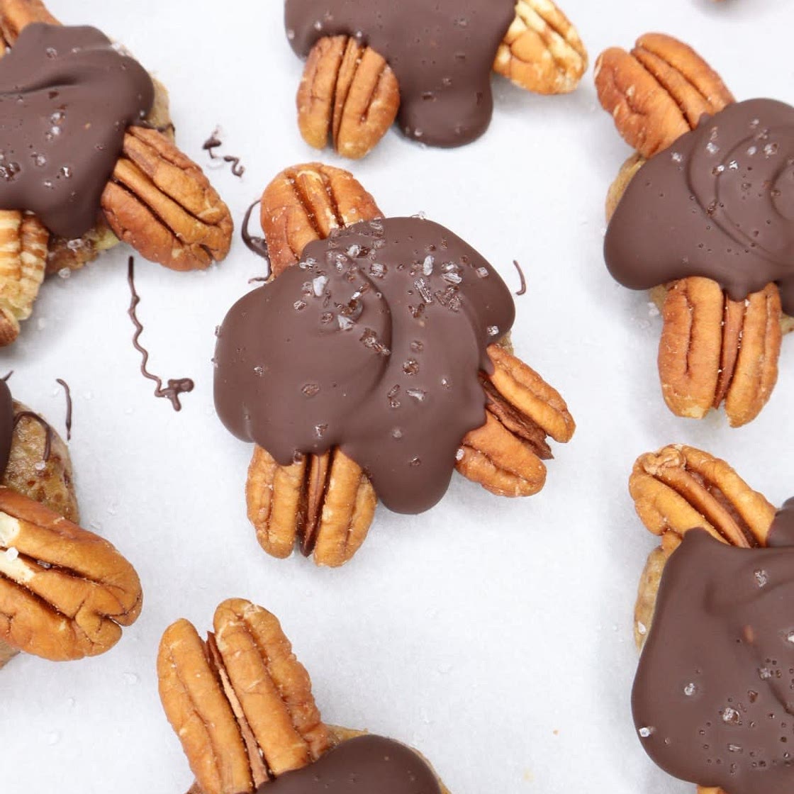 Healthy Date Turtle Candies