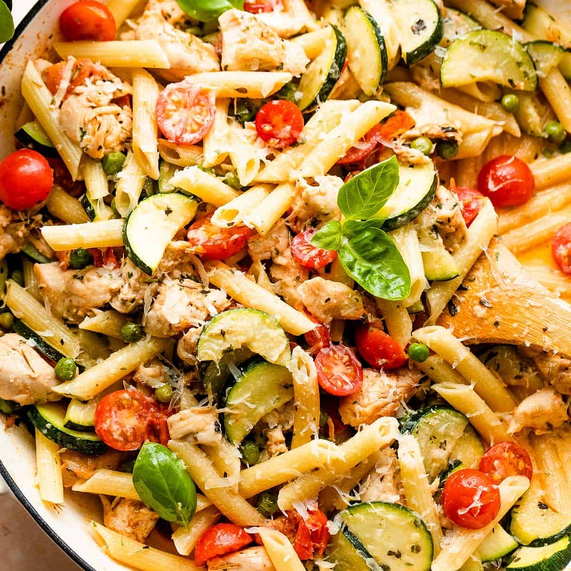 Chicken and Pasta Primavera