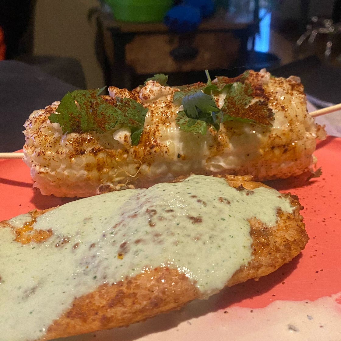 Chili-Lime Grilled Chicken with Cucumber-Mint Sauce