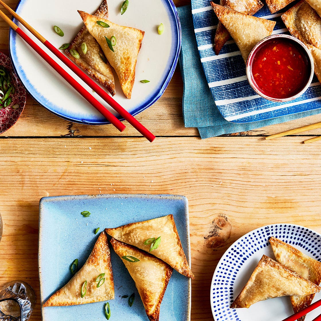 Air-Fryer Chicken Potstickers