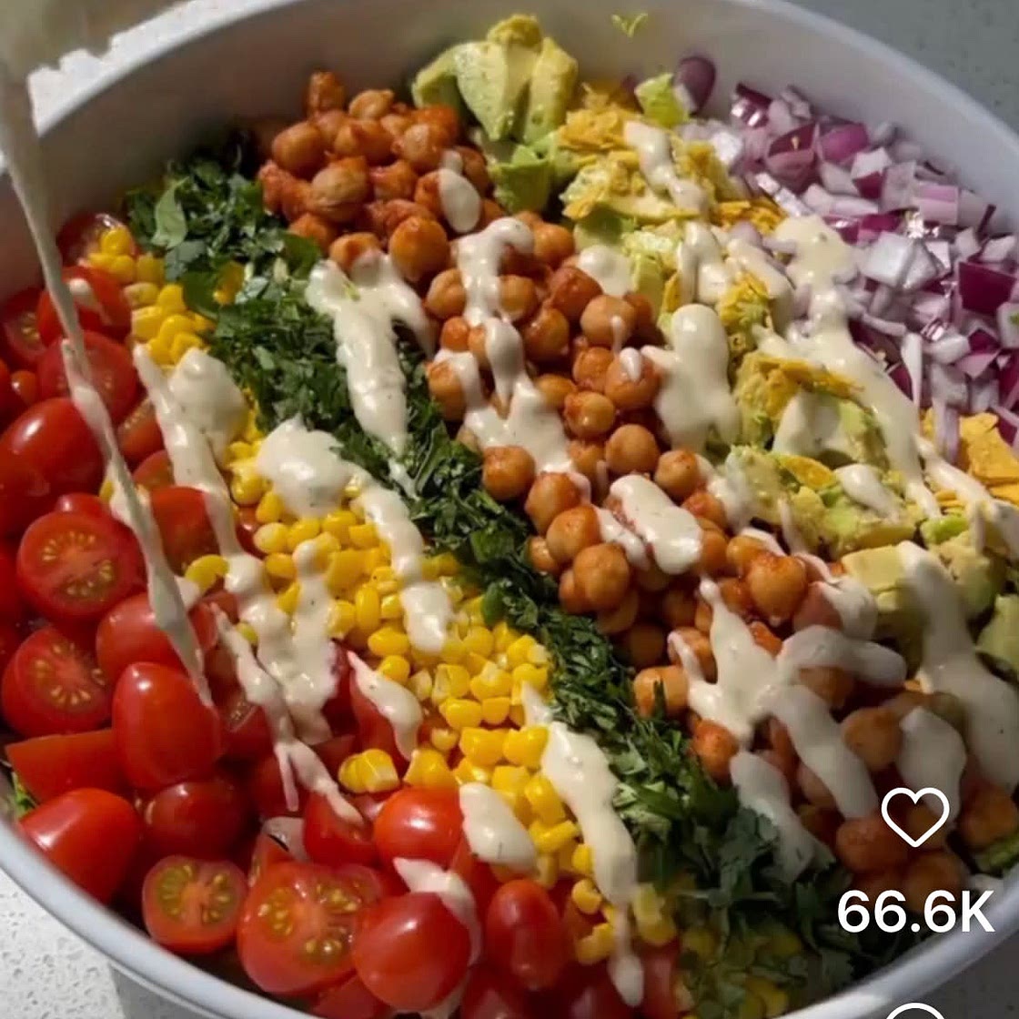 BBQ Chickpea Salad