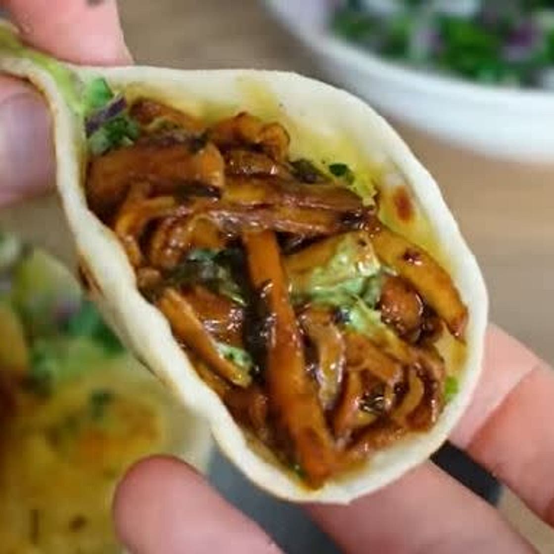 Mushroom Tacos