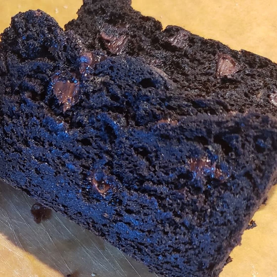 double chocolate banana bread