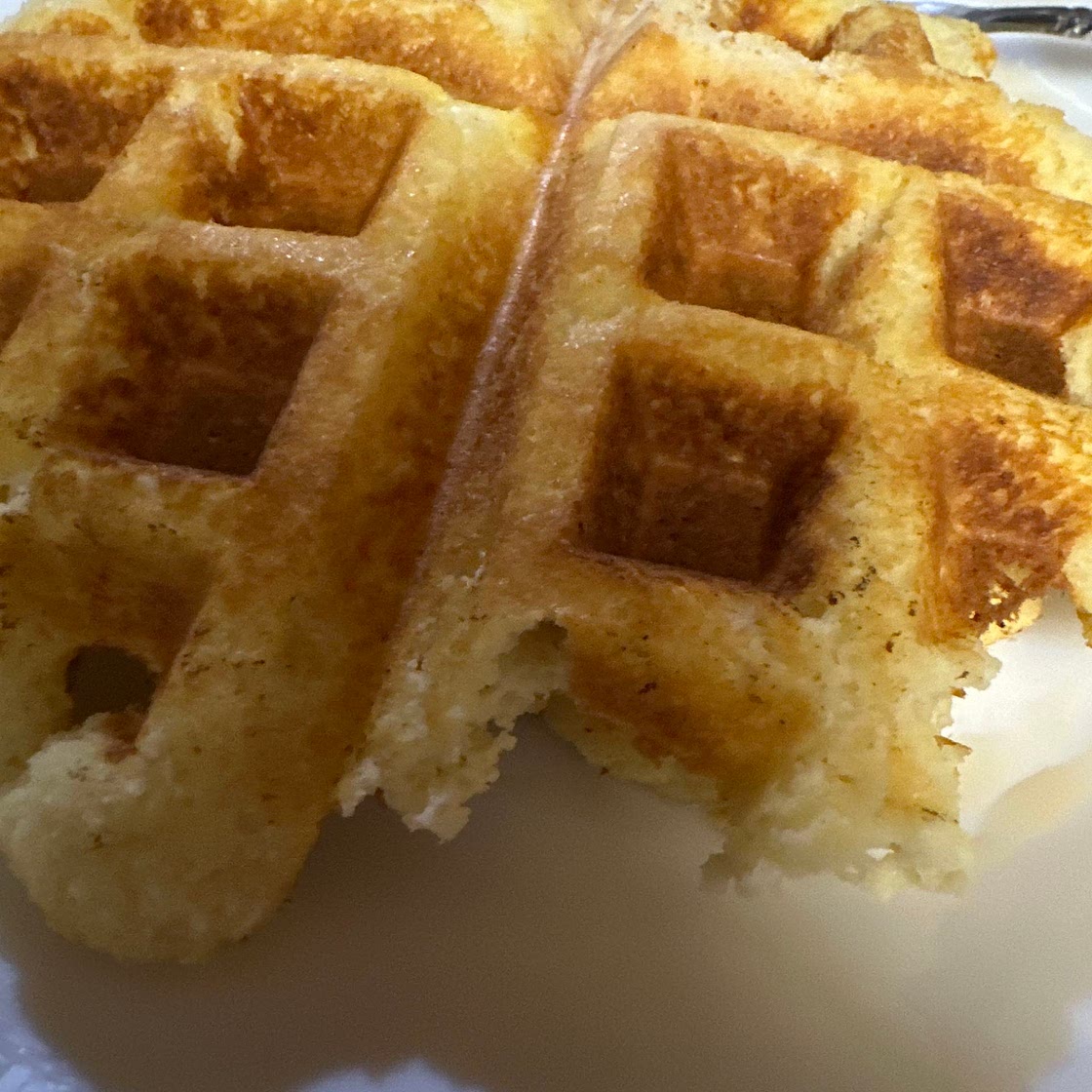 Keto waffles or pancakes