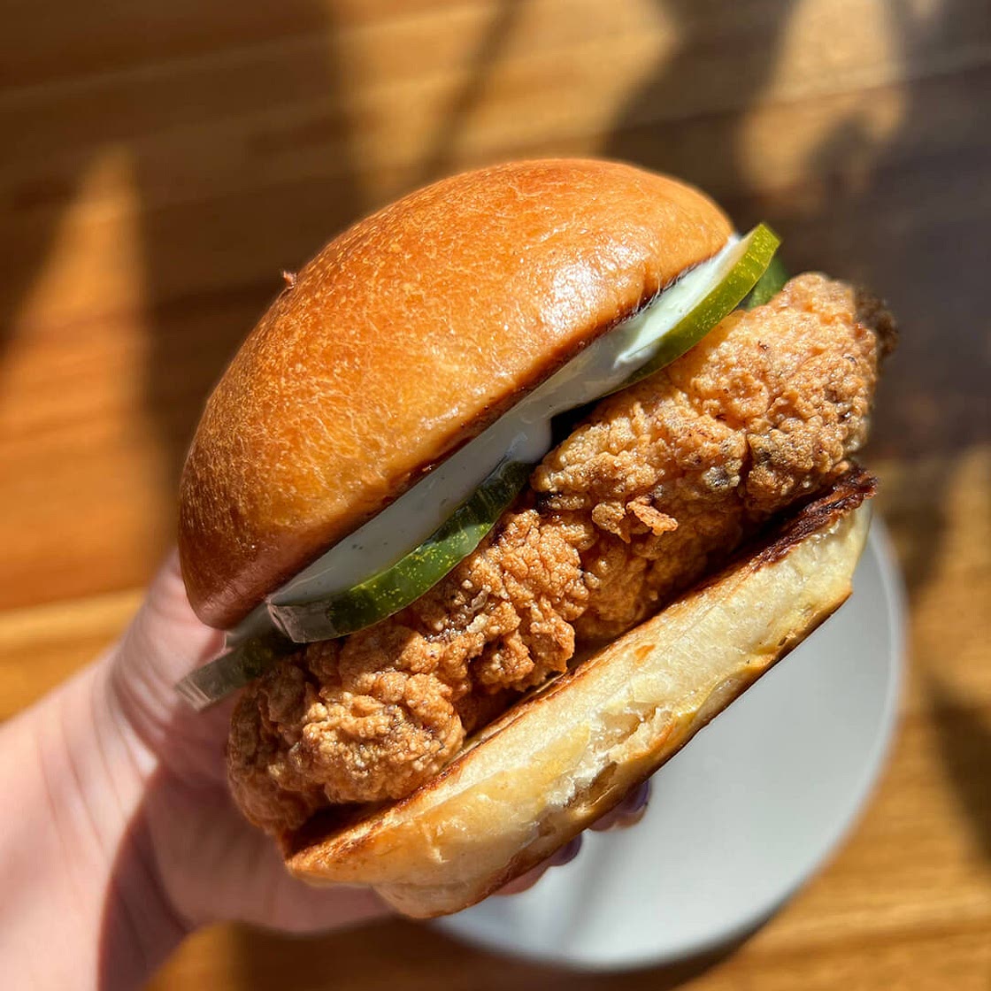 Fried Chicken Sandwhich