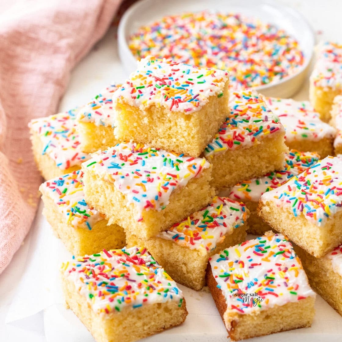 Vanilla Tray Bake