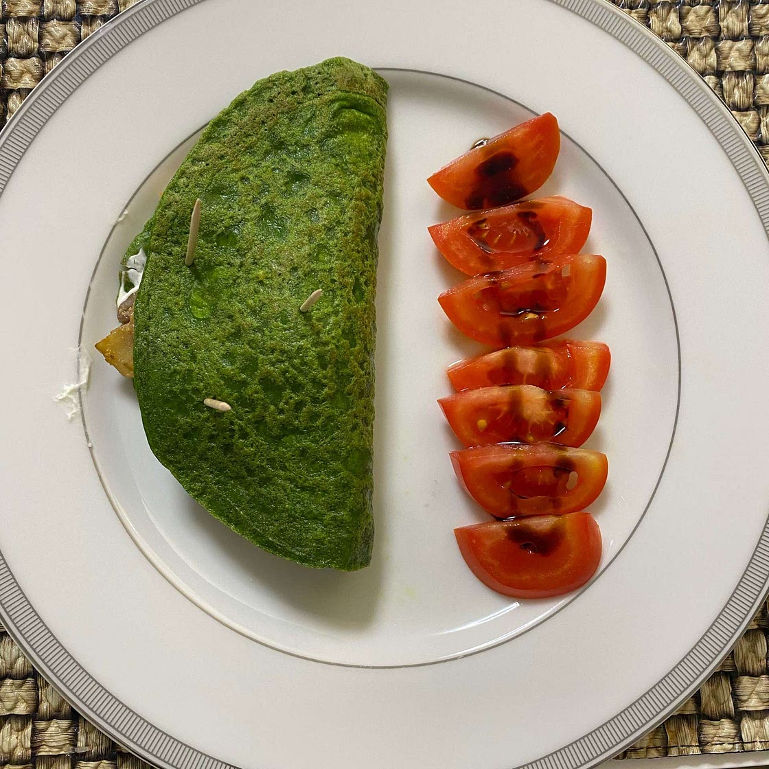 Spinach Tortilla