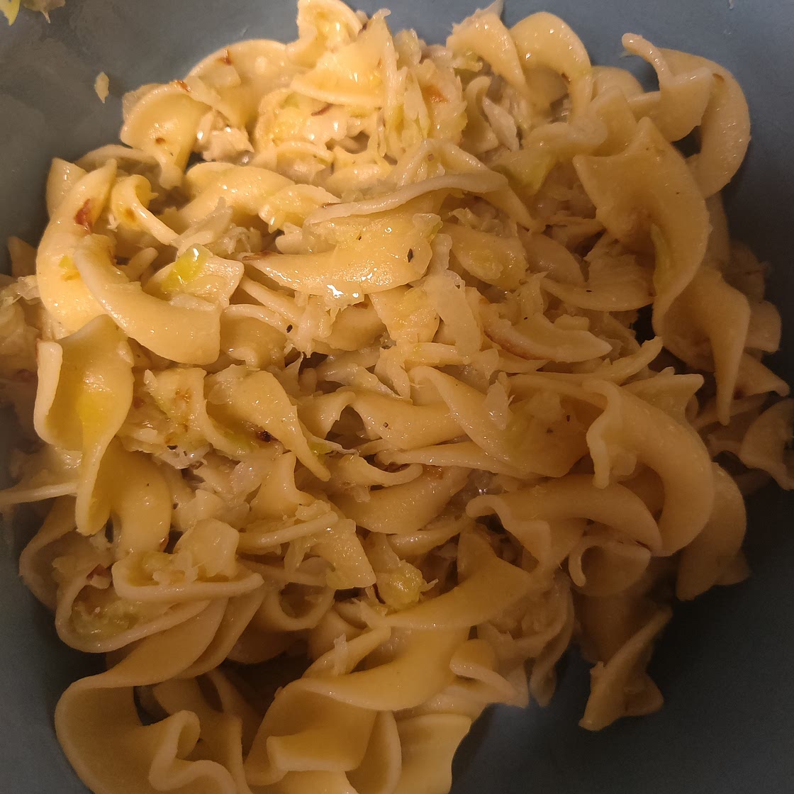 Hungarian cabbage and noodles