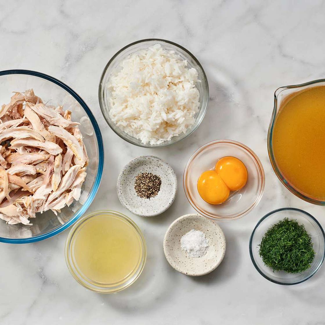 Avgolemono Chicken Soup with Rice