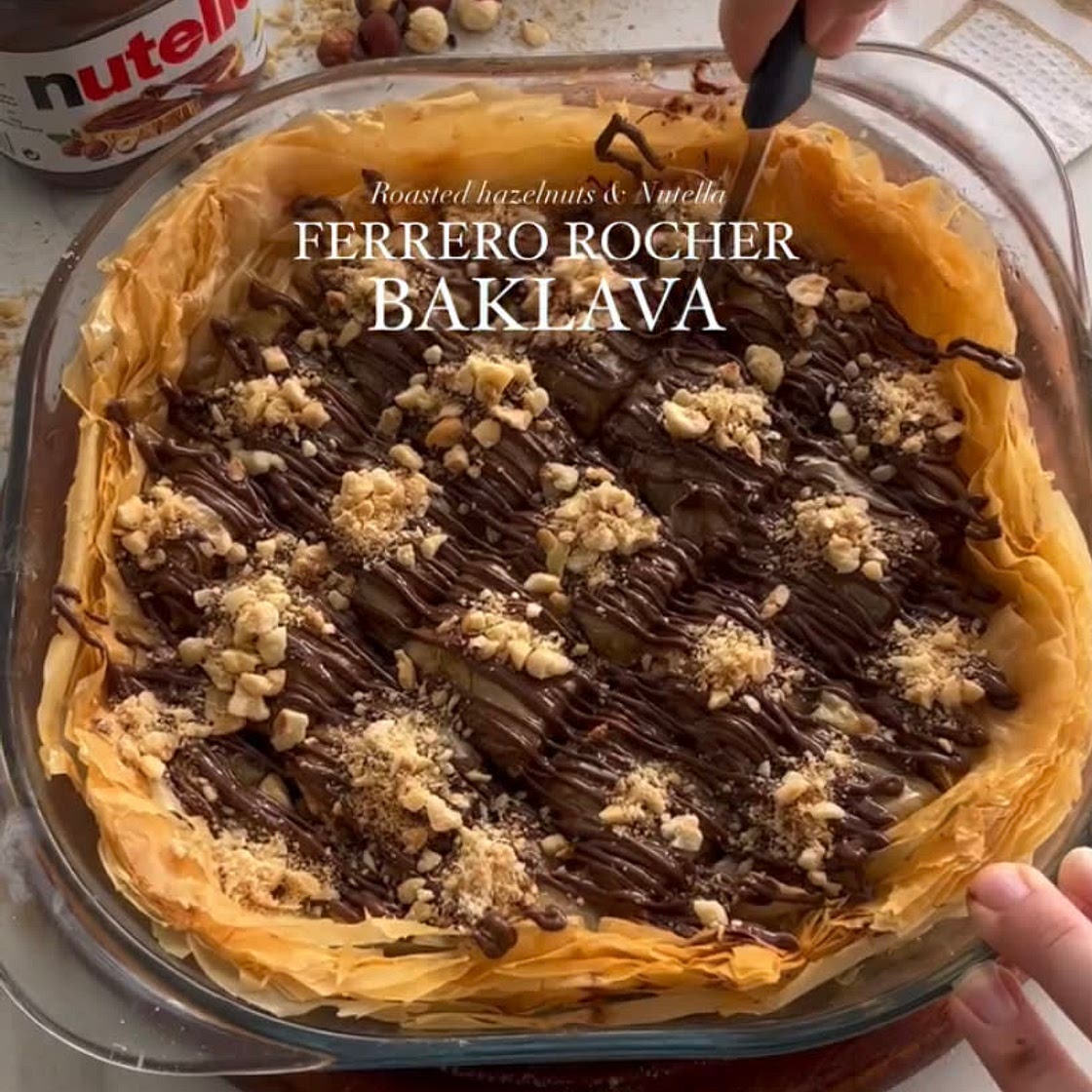 FERRERO ROCHER BAKLAVA