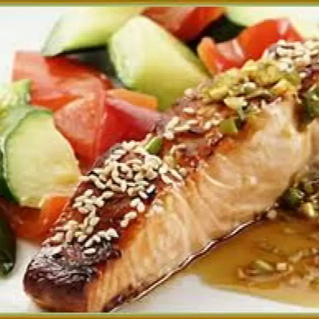 Salmón al Horno con Verduras