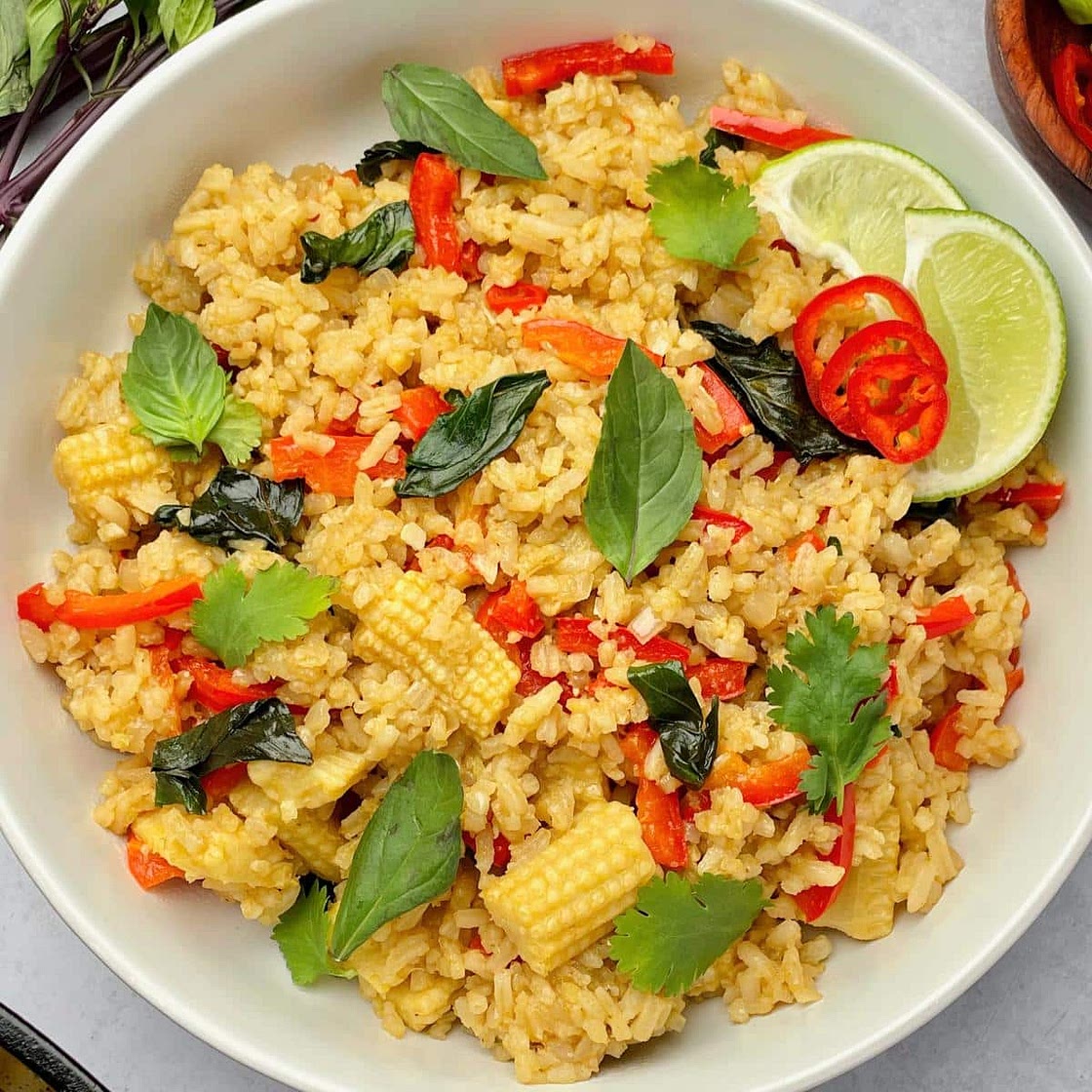 Green Curry Fried Rice