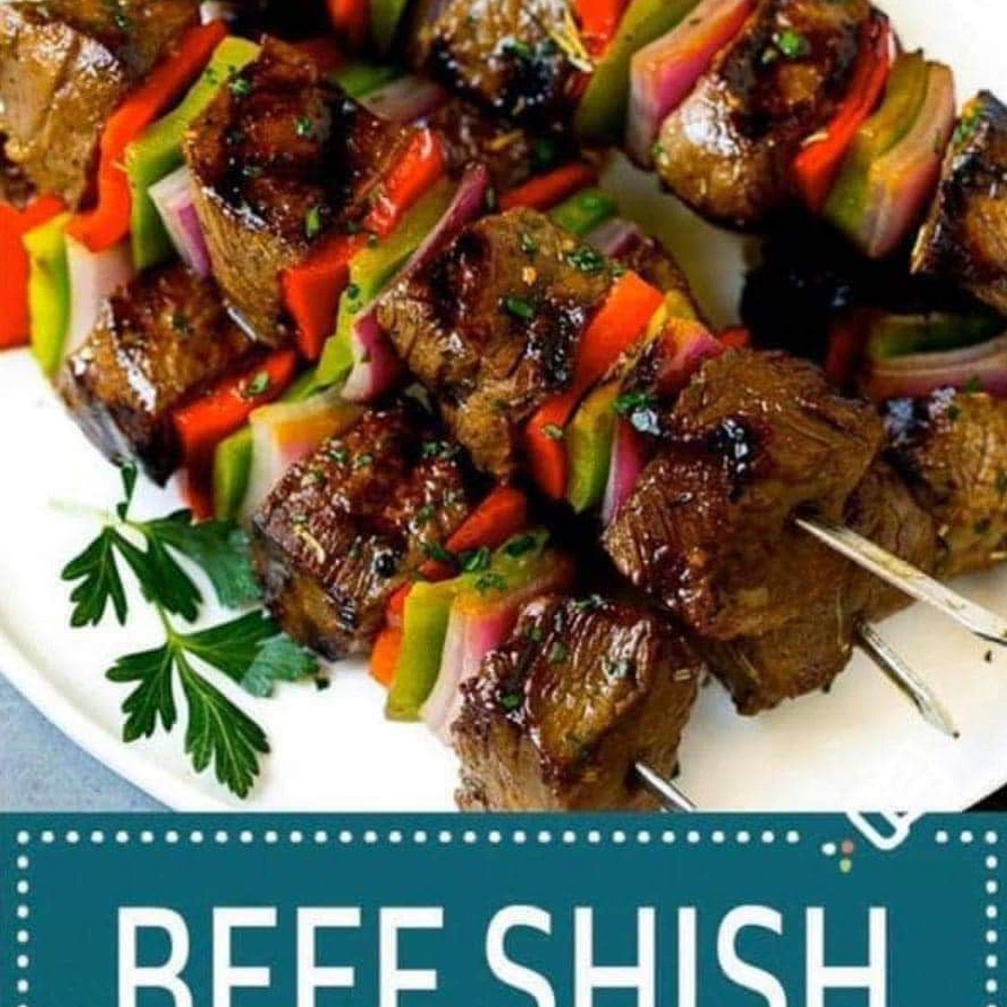 Spicy Beef and Vegetable Kabobs🌶
