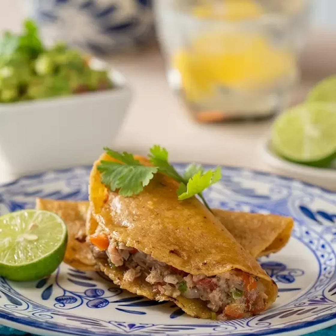 Pescadillas de Atún a la Mexicana