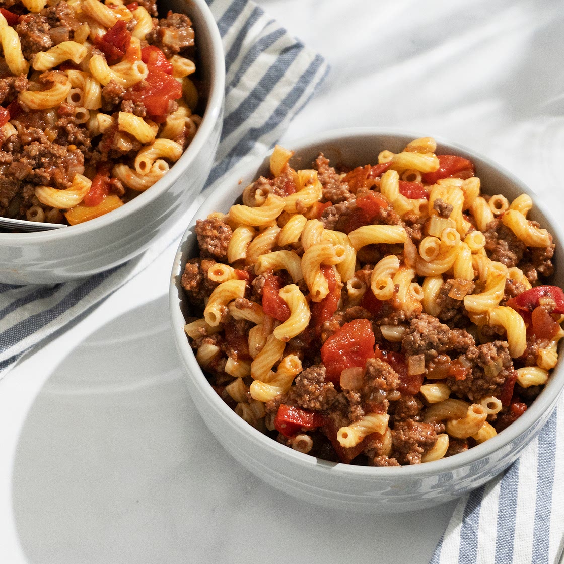 Classic American Chop Suey