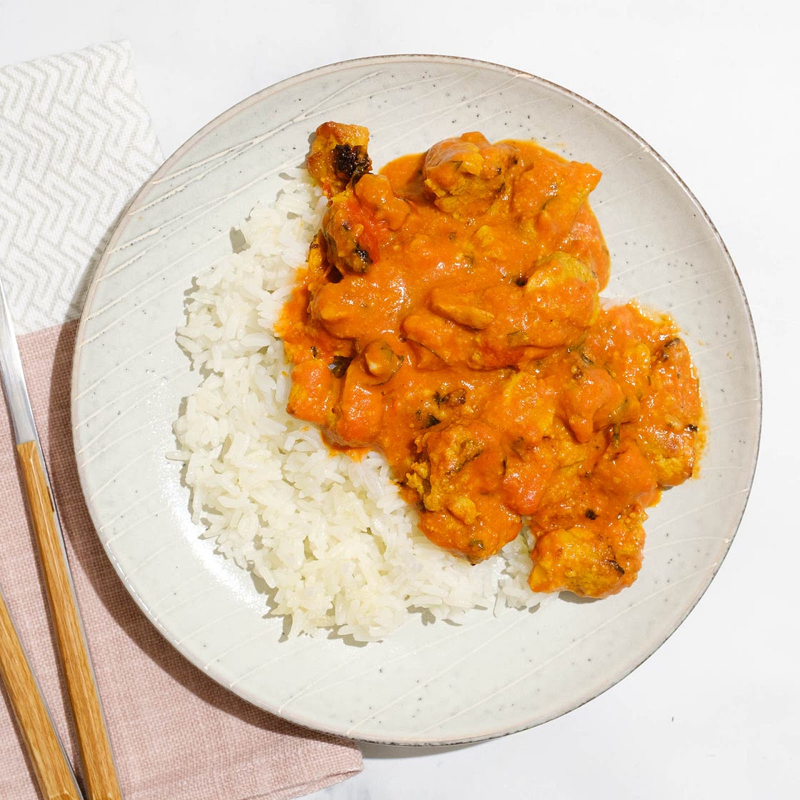 Chicken Tikka Masala with Jasmine Rice