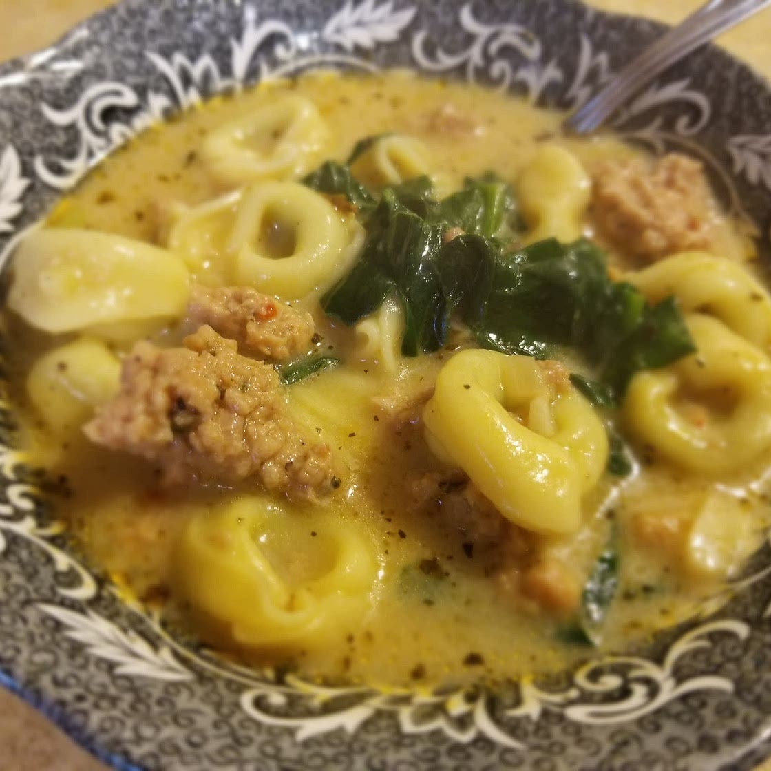 Sausage Tortellini Soup