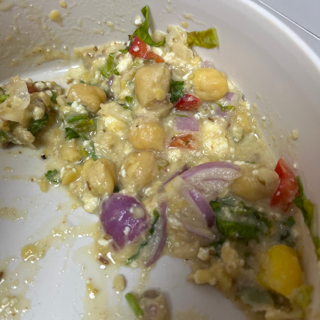 Chickpea salad