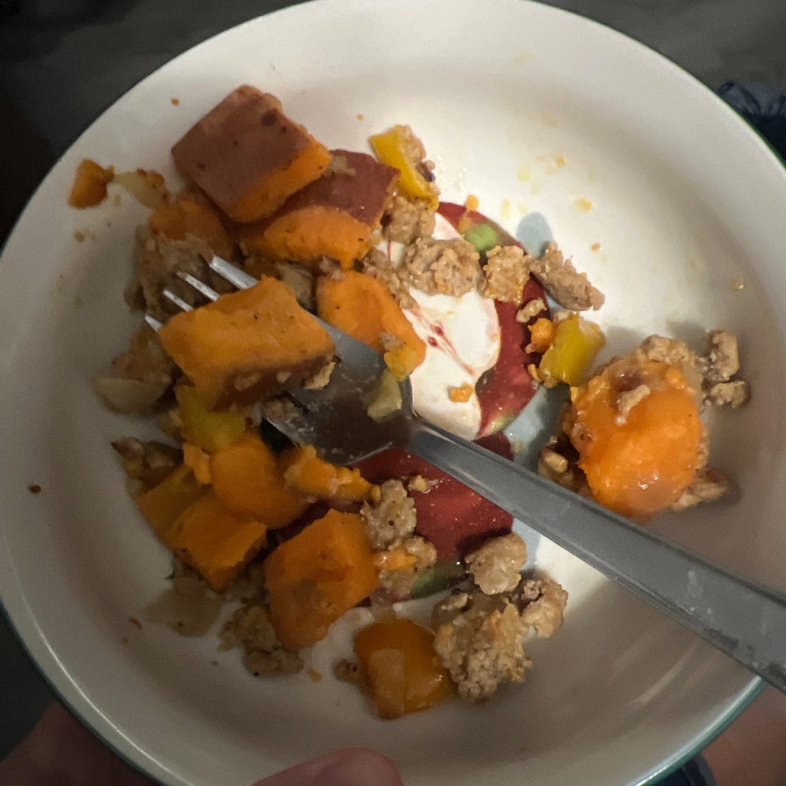 Ground Turkey Sweet Potato Skillet