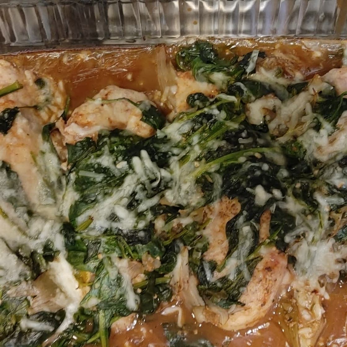 Artichoke and Spinach Chicken Bake Recipe