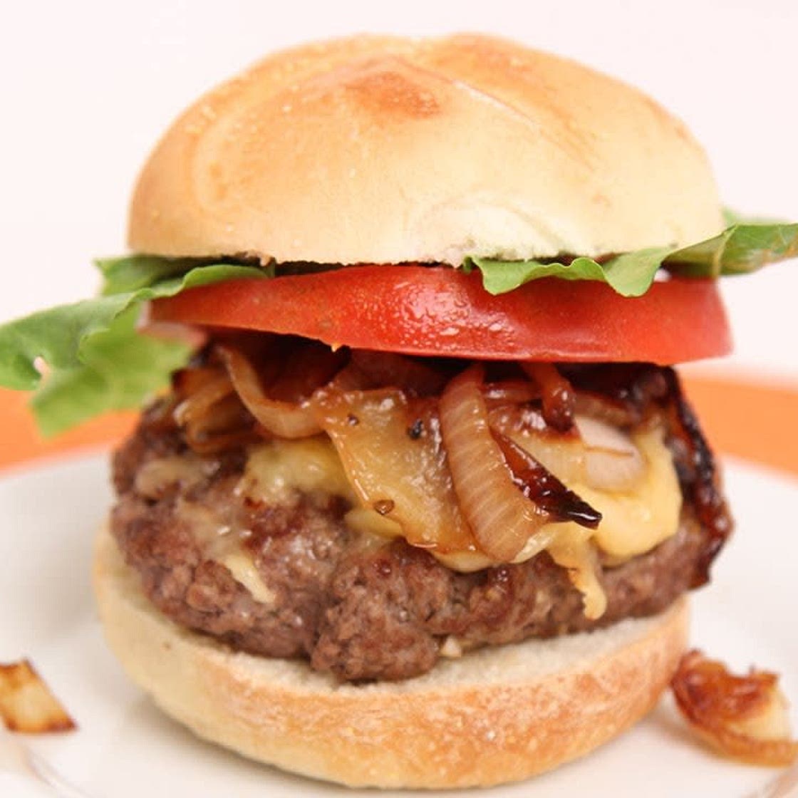 Caramelized Onion Burgers