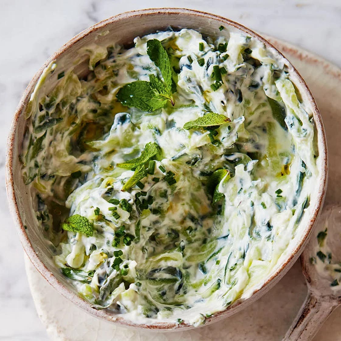  Cucumber & Chive Yoghurt