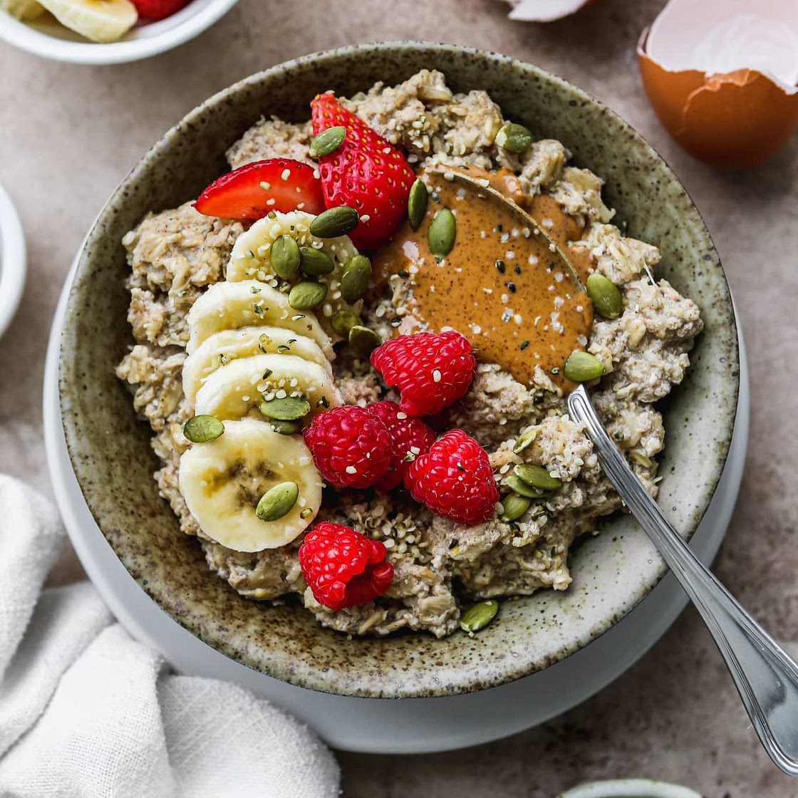 Protein Oatmeal Porridge (With Eggs!)