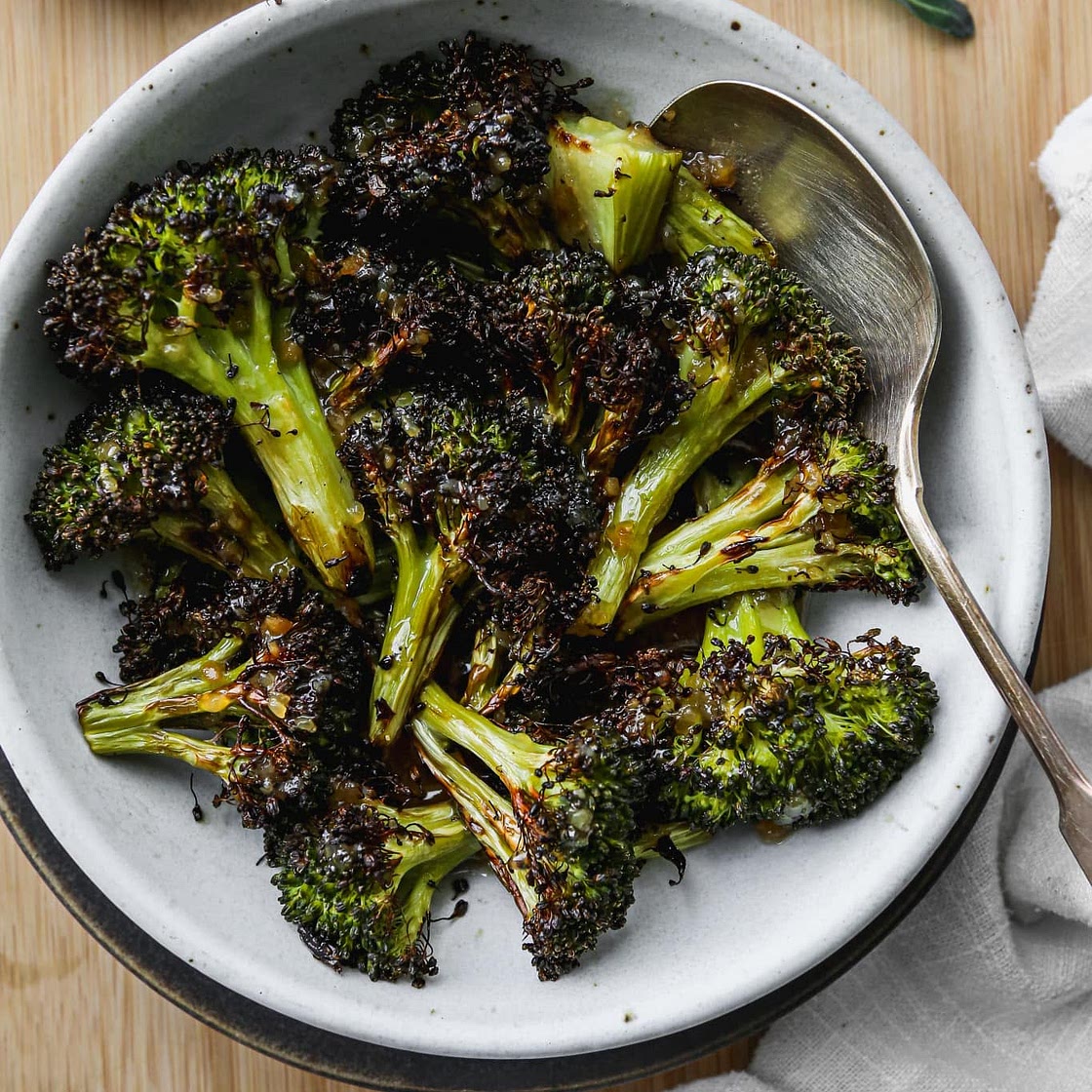 Roasted Miso Broccoli