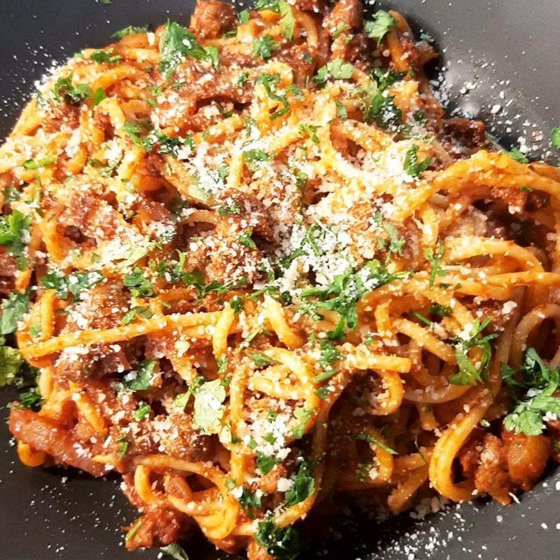 Quick Quorn Vegetarian Spaghetti Bolognese