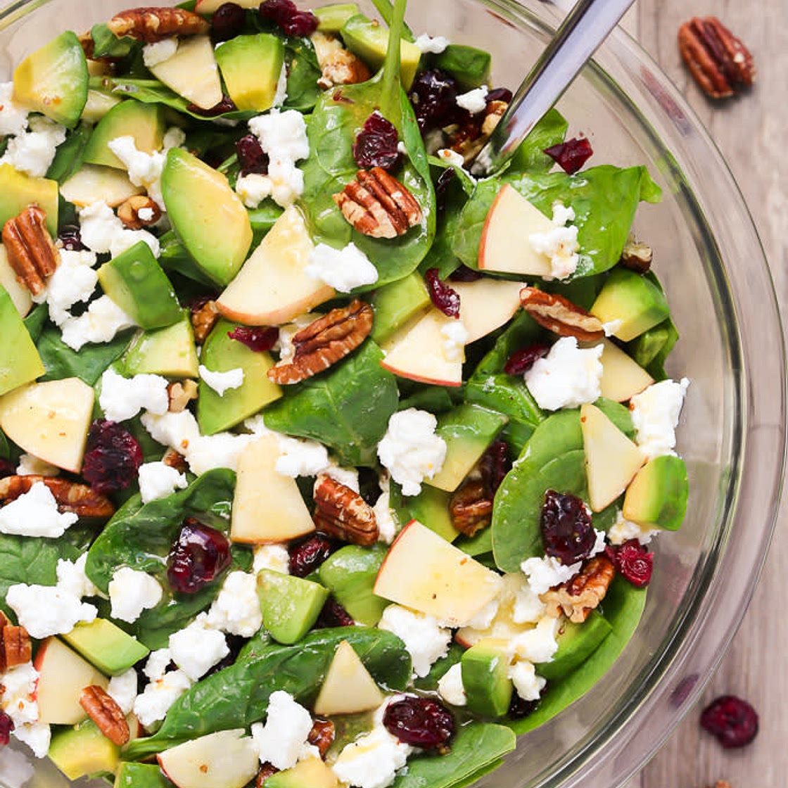 Poppyseed Spinach Salad 