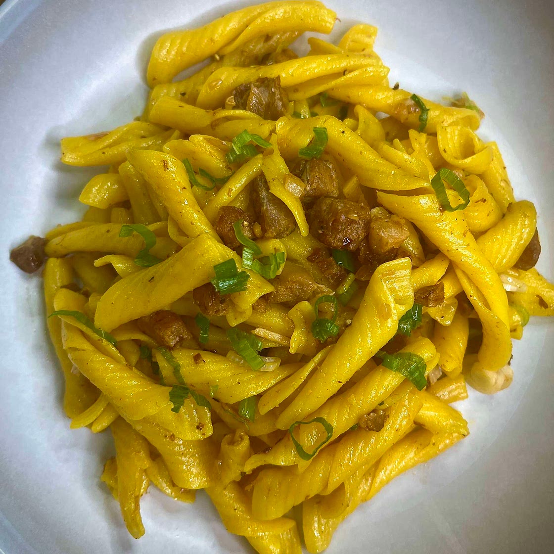 Sisig Pasta