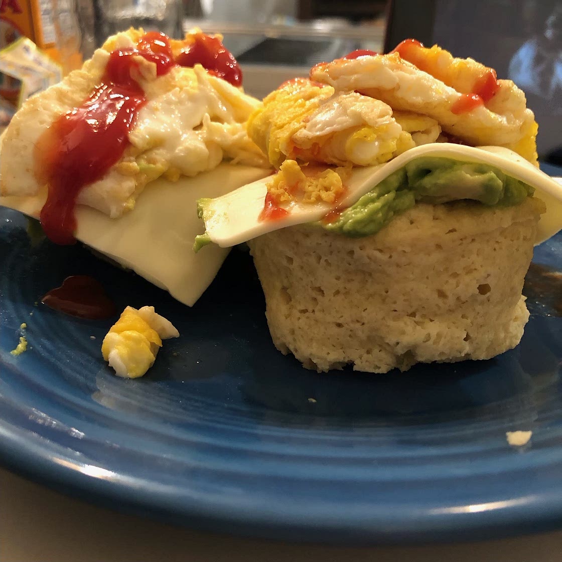 Keto avocado toast