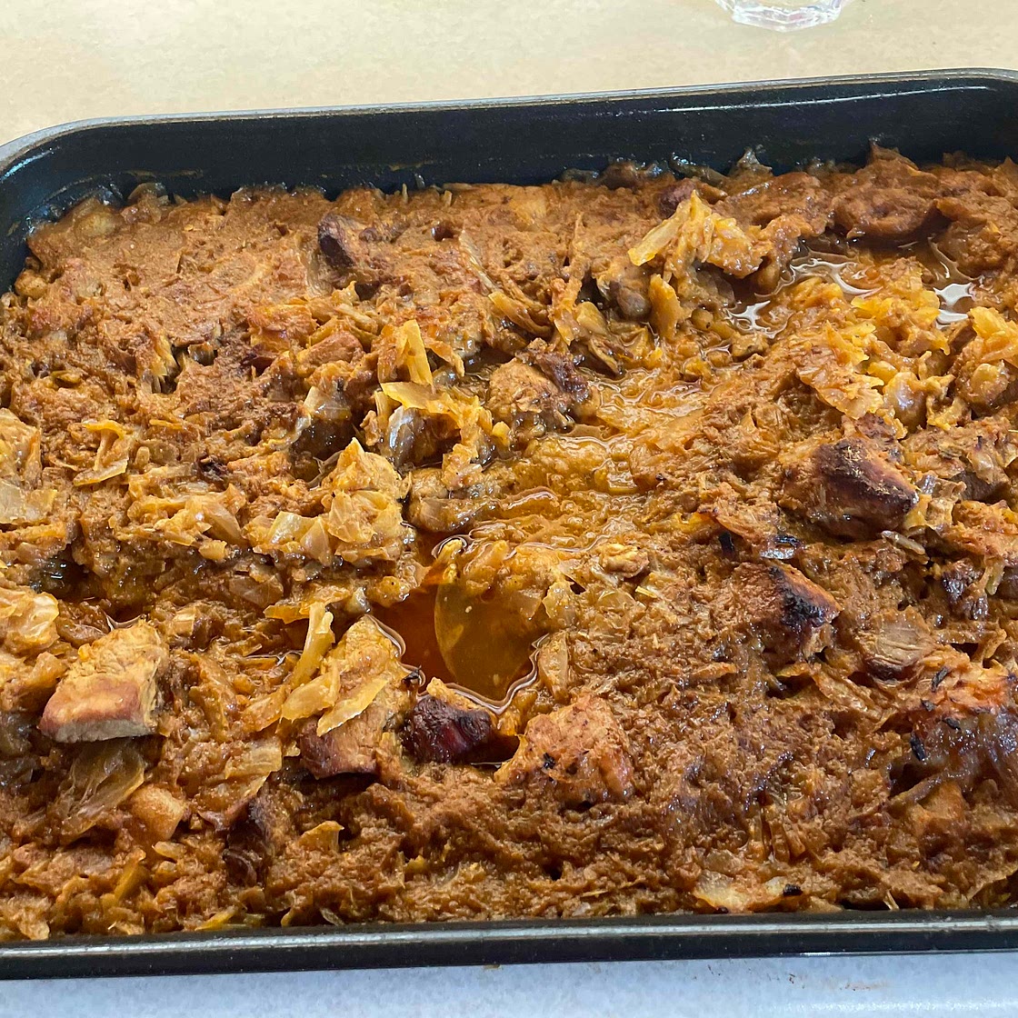 Pork and Cabbage Stew in Kenwood kCook Multi