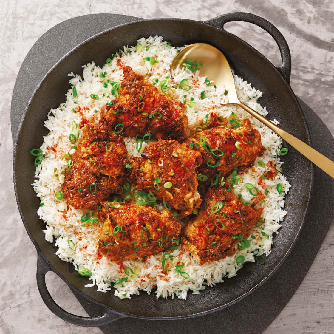 Jamaican Jerk Chicken Thighs