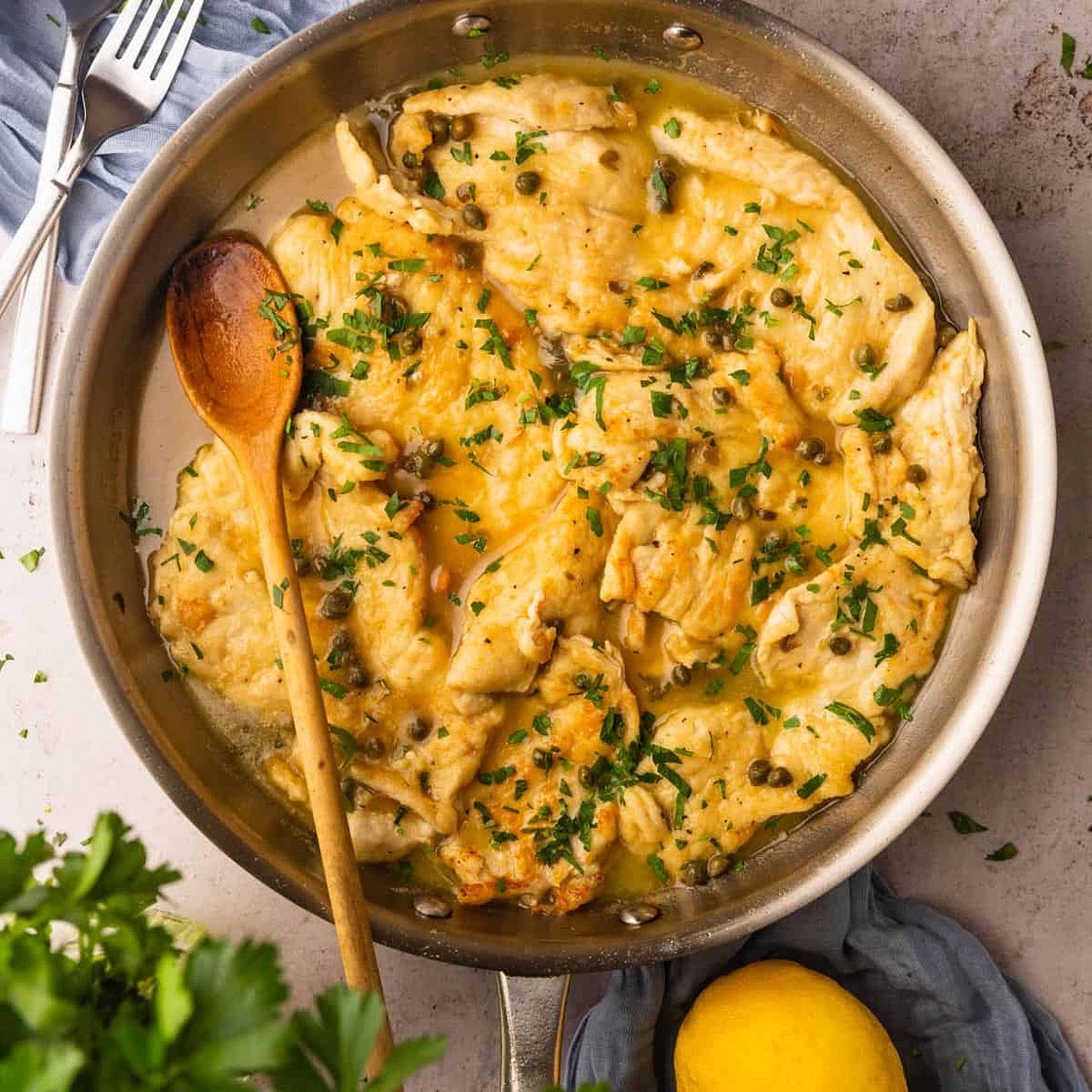 Lemon Chicken Piccata Recipe