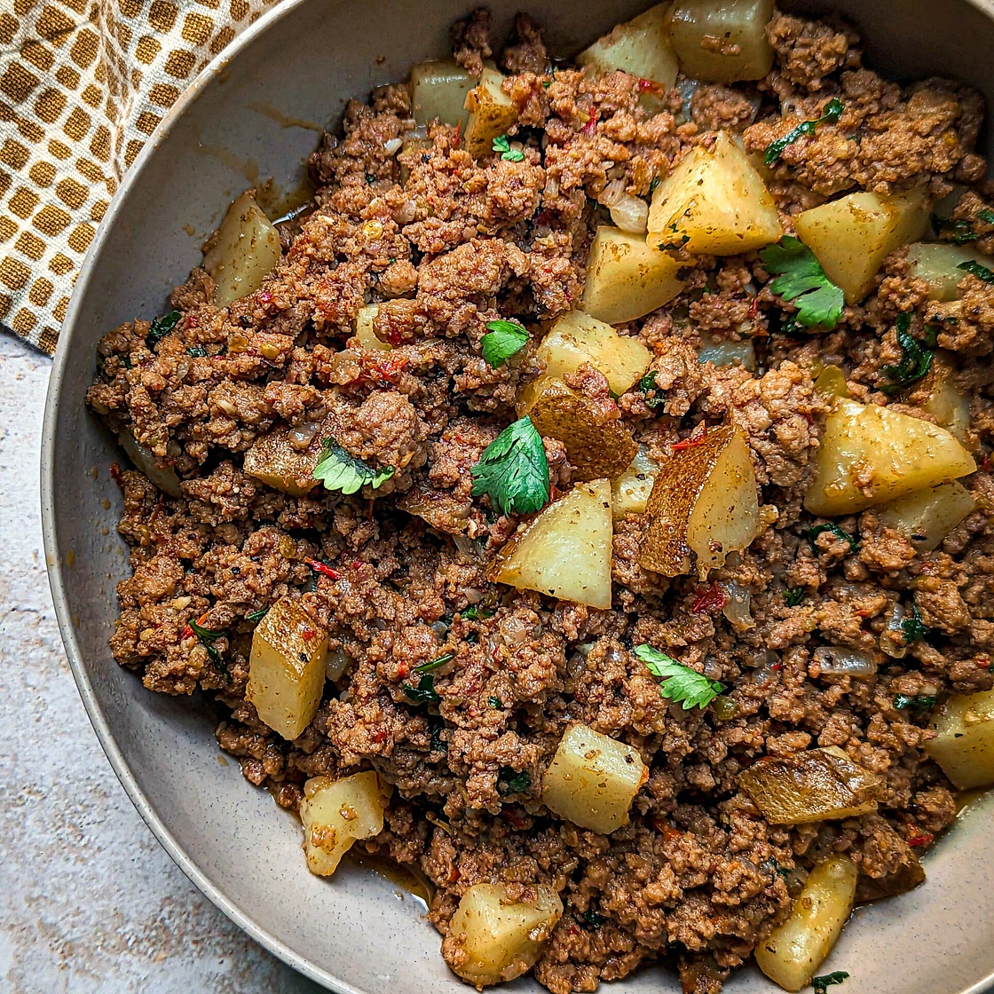 Picadillo Con Papas (Ground Beef with Potatoes)