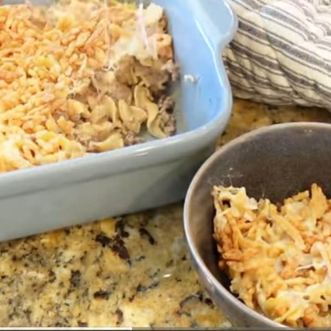 French Onion Beef Casserole