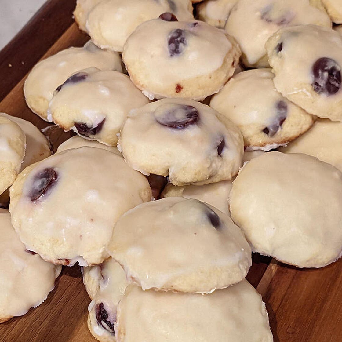 Lidia Bastianich's Ricotta-Cherry Cookies are Moist, Easy + Delicious