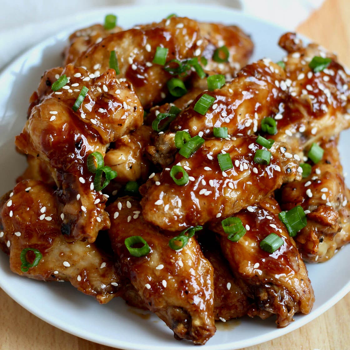 Soy Garlic Chicken Wings