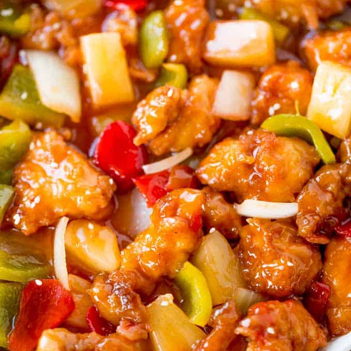 Sweet sour chicken