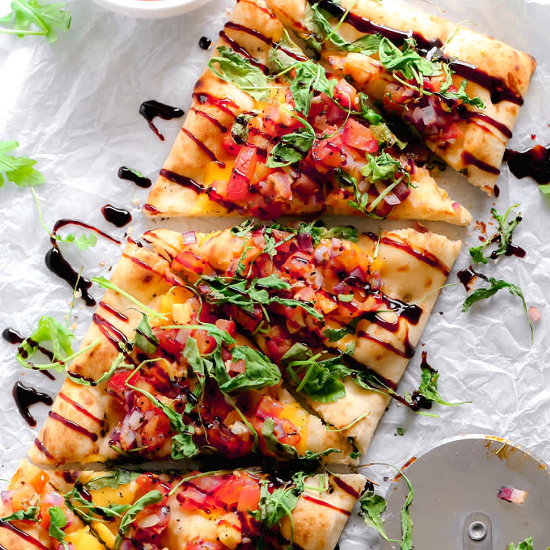 Flatbread pizza